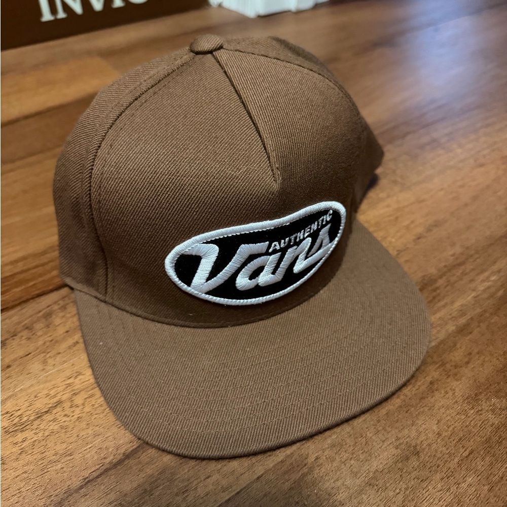 Vans Authentic Brown Snapback Hat